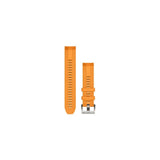 Garmin Mounts & Spares - QuickFit ® 22 Watch Straps (MARQ „¢) Spark orange silicone strap
