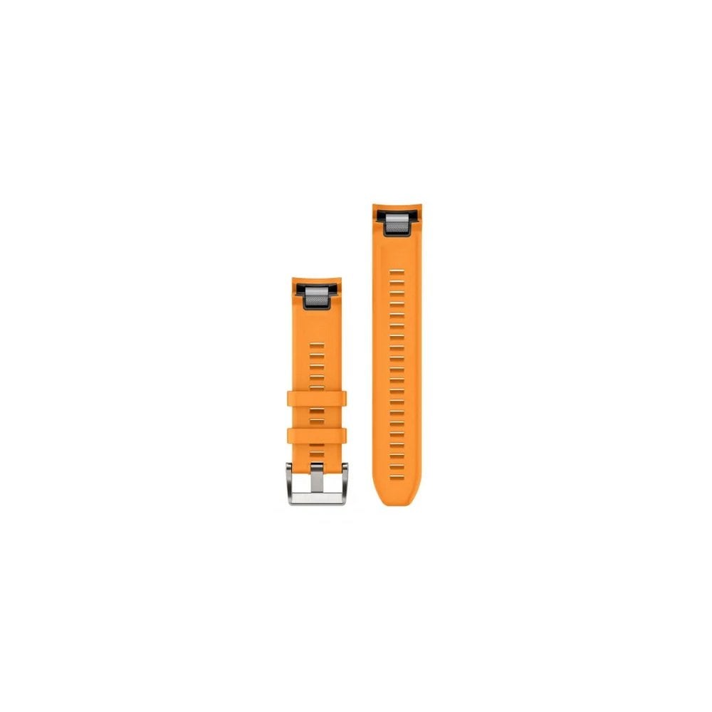 Garmin Mounts & Spares - QuickFit ® 22 Watch Straps (MARQ „¢) Spark orange silicone strap