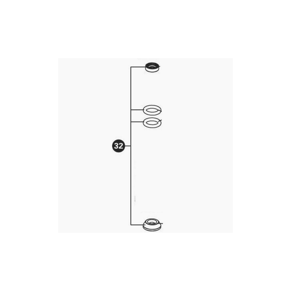 Park Tool Tool Spares - 1586K - Head Seal For INF-1 and INF-1.2