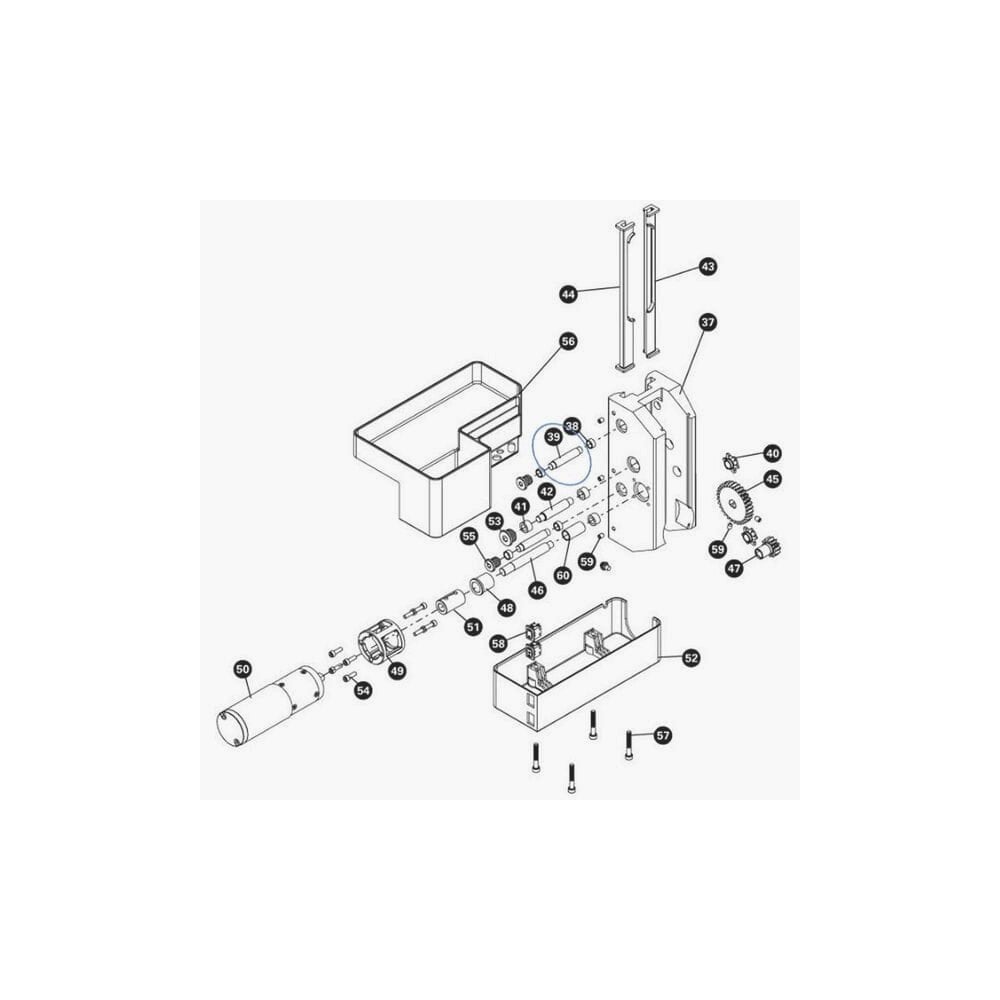 Park Tool Tool Spares - 2122-2 - Idler Sprocket Shaft - PRS-33/PRS-33.2