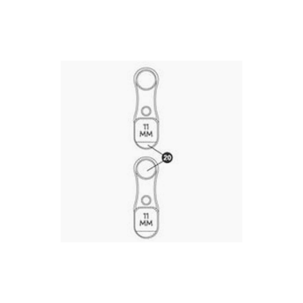 Park Tool Tool Spares - 2615-2 11mm Brake bleed block BKM-1.2 and BKD-1.2