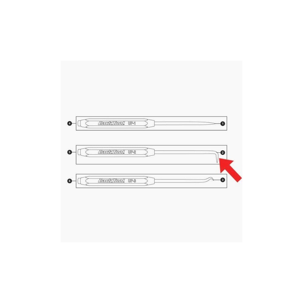 Park Tool Tool Spares - 696 - Replacement 90 degree pick insert UP-2
