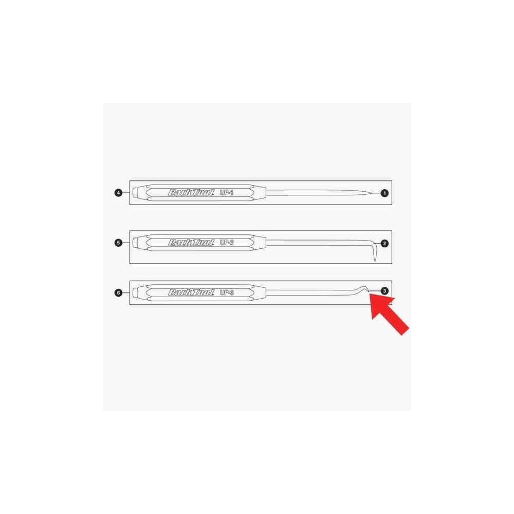 Park Tool Tool Spares - 697 - Replacement straight pick insert UP-3