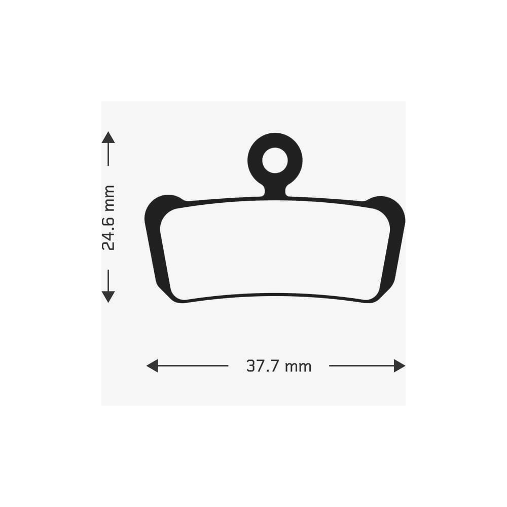 Aztec E-Bike Disc Brake Pads For Avid Xo Trail / Sram Guide Disc Pads