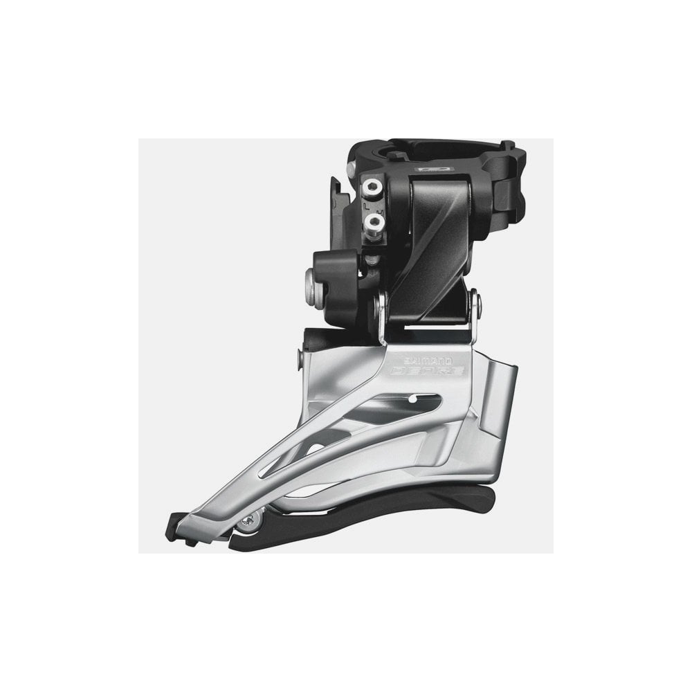 Shimano Deore M6025-H Double Front Derailleur High Clamp Down Swing Dual Pull Front Mech