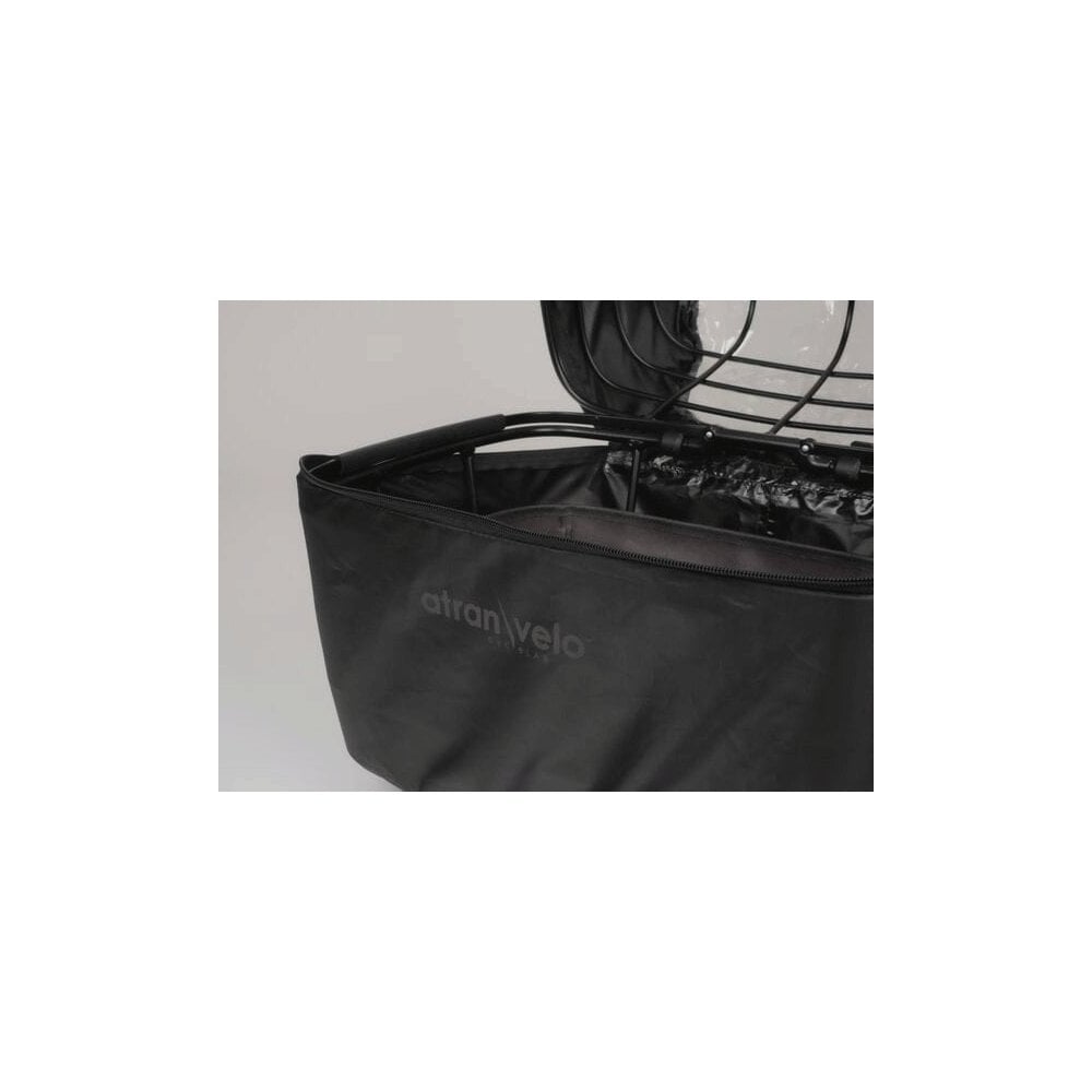 AtranVelo Panniers & Bags - RAINY DUO COVER Basket Rain Cover With Window