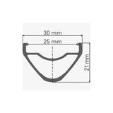 Dt Swiss Hx 491 Hybrid Sbwt Disc-Specific Presta-Drilled Rim