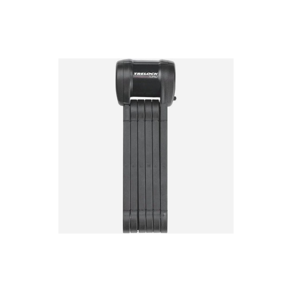 Trelock D-Locks - Folding Lock FS580 90cm TORO Black with AirTag compartment Sold Secure Gold