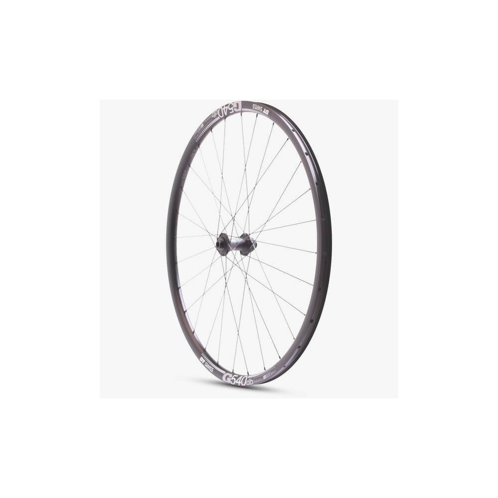 M Part Wheels Gravel Front Wheel Dt 370 Cl Hub G 540 Rim Tlr Black 700C Wheel