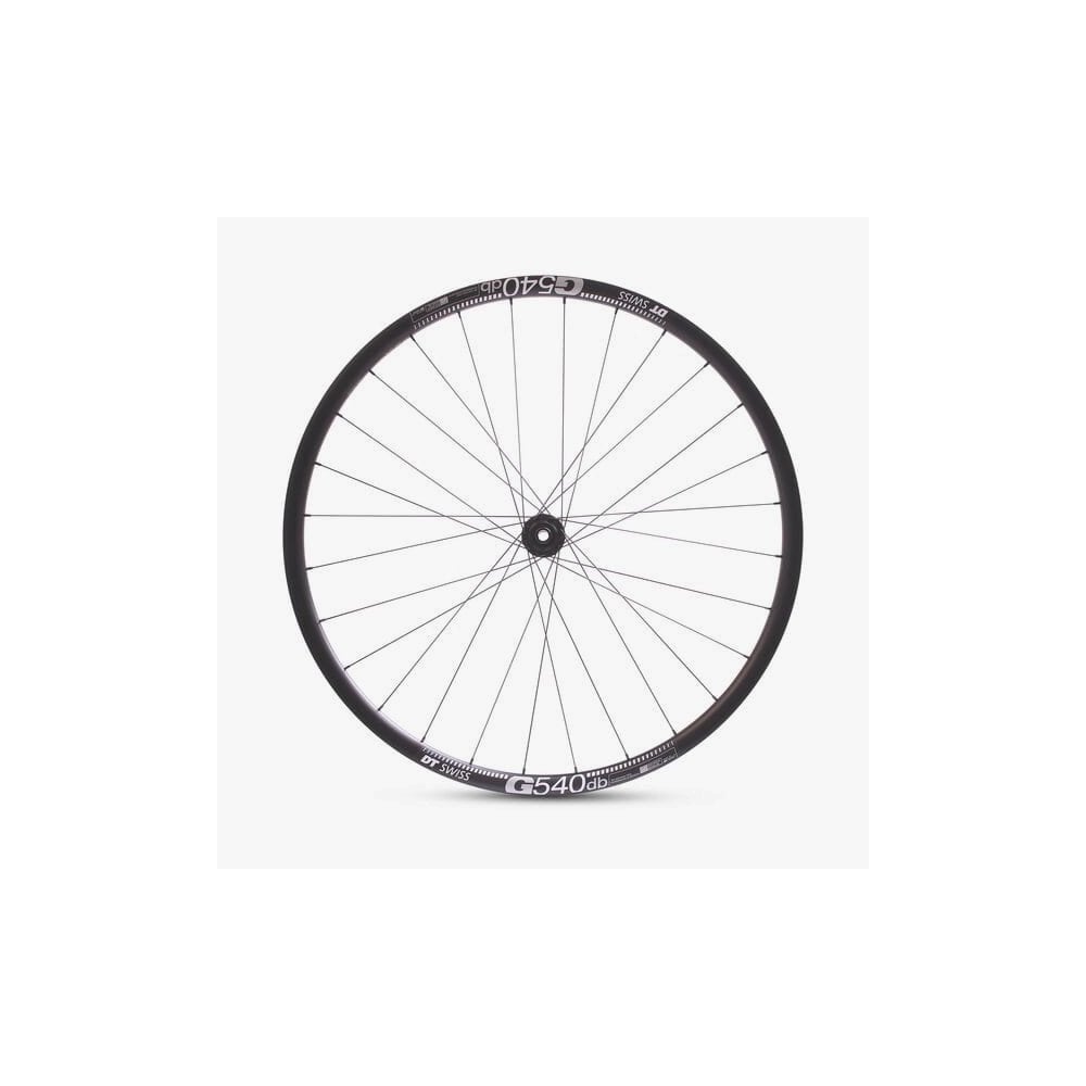 M Part Wheels Gravel Front Wheel Dt 370 Cl Hub G 540 Rim Tlr Black 700C Wheel