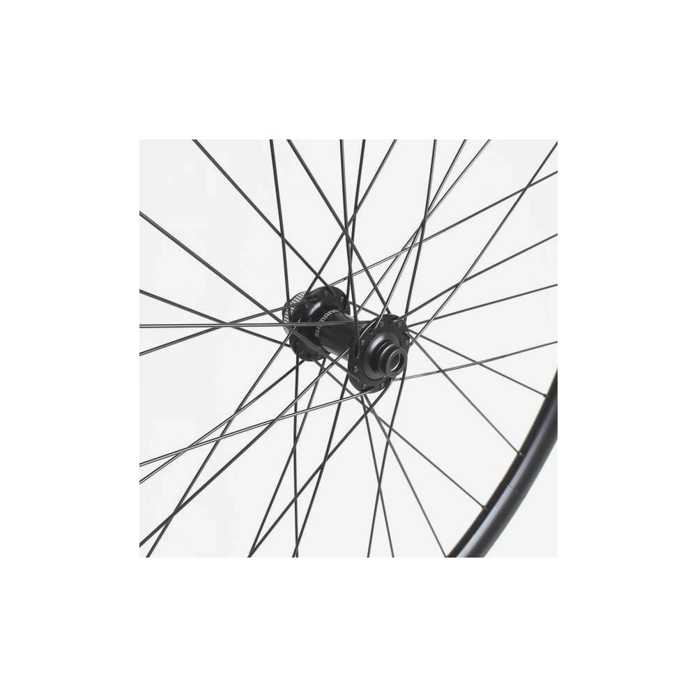 M Part Wheels Road Front Wheel Shimano Tiagra Cl Hub Ta 100X12Mm 28Mm Aero Rim Black 700C Wheel
