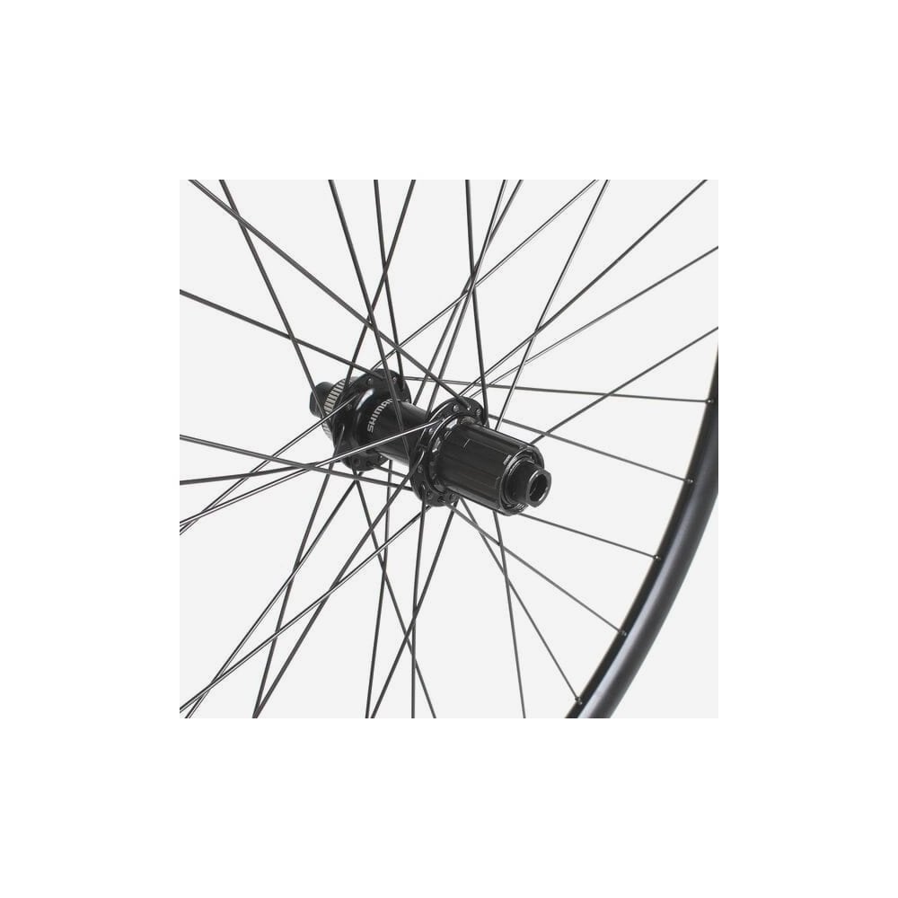 M Part Wheels Road Rear Wheel Shimano Tiagra Cl Hub Ta 142X12Mm 28Mm Aero Rim Black 700C Wheel