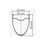 Dt Swiss T 1800 Track Wheel Clincher 30 Mm Front Wheel