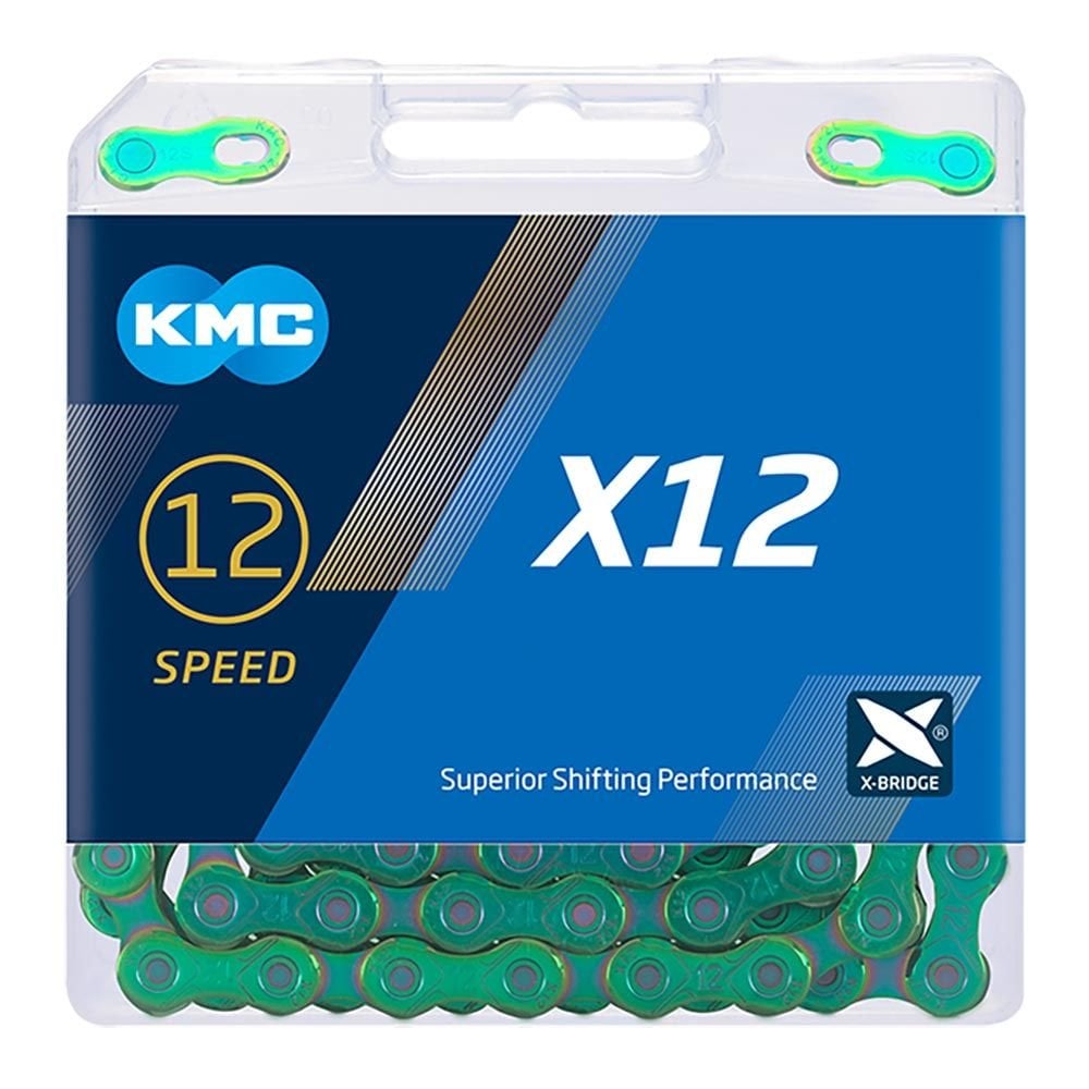Kmc X12 Chain Aurora Green 126L Chain