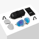 Scicon Sports Aerojet Titanium Multimirror Silver Sunglasses Eyewear
