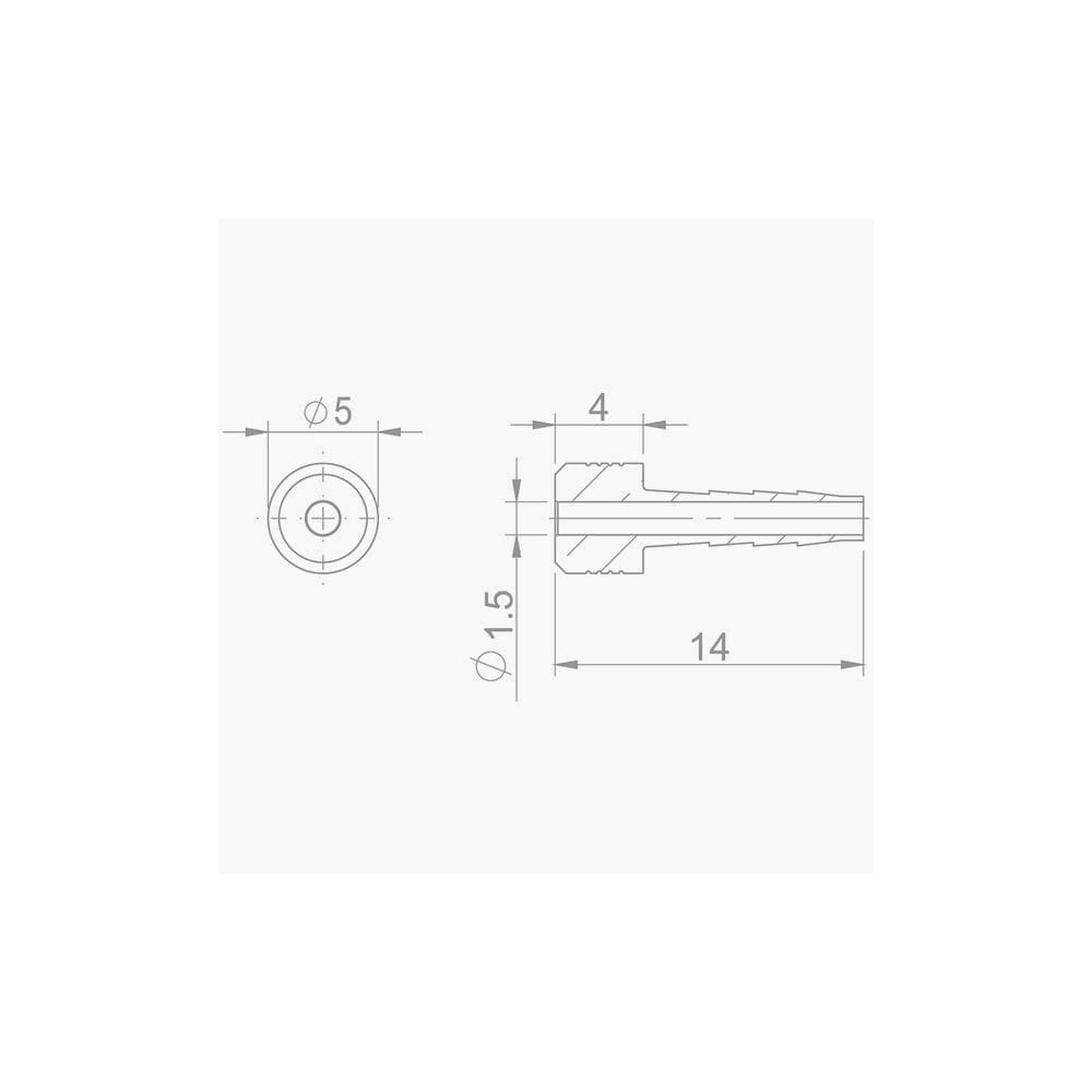 Aztec Needle 2.2Mm Magura 8 Pieces Spares & Accessories