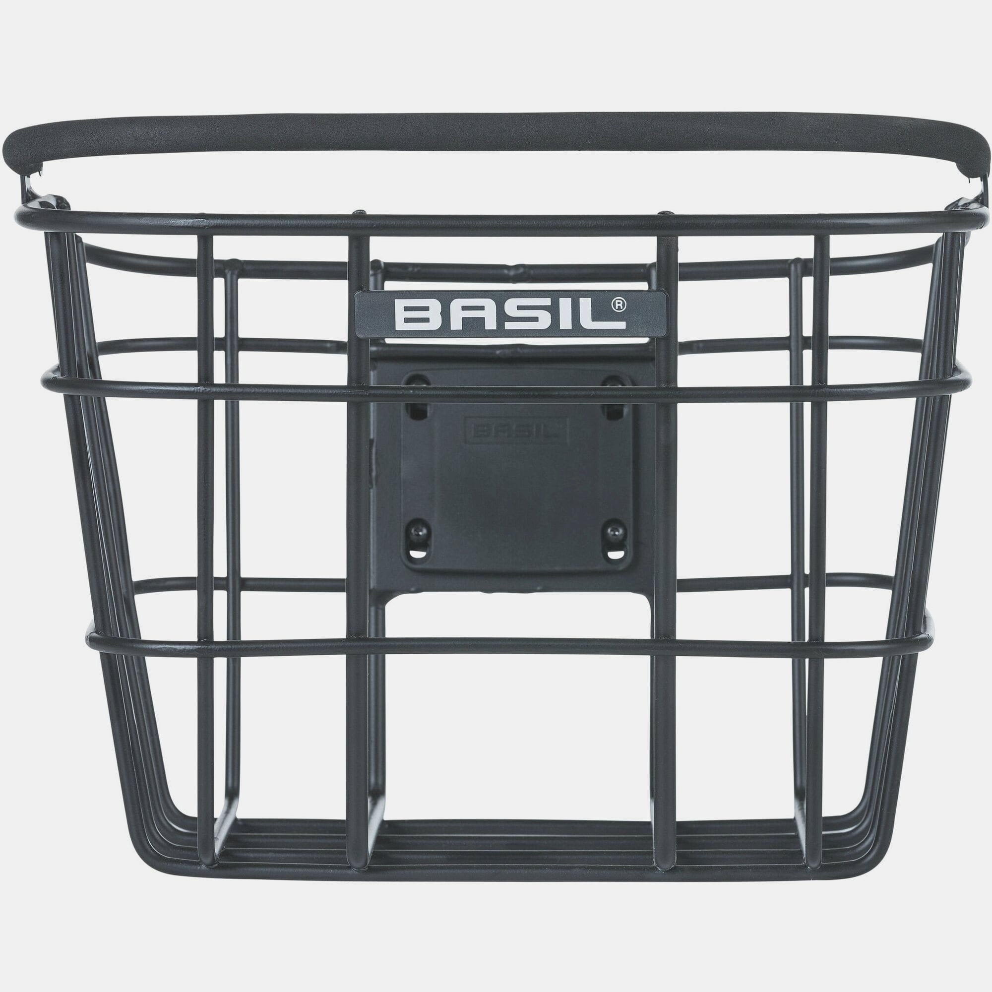 Basil Panniers & Bags - Bremen Alu KF front basket matt black