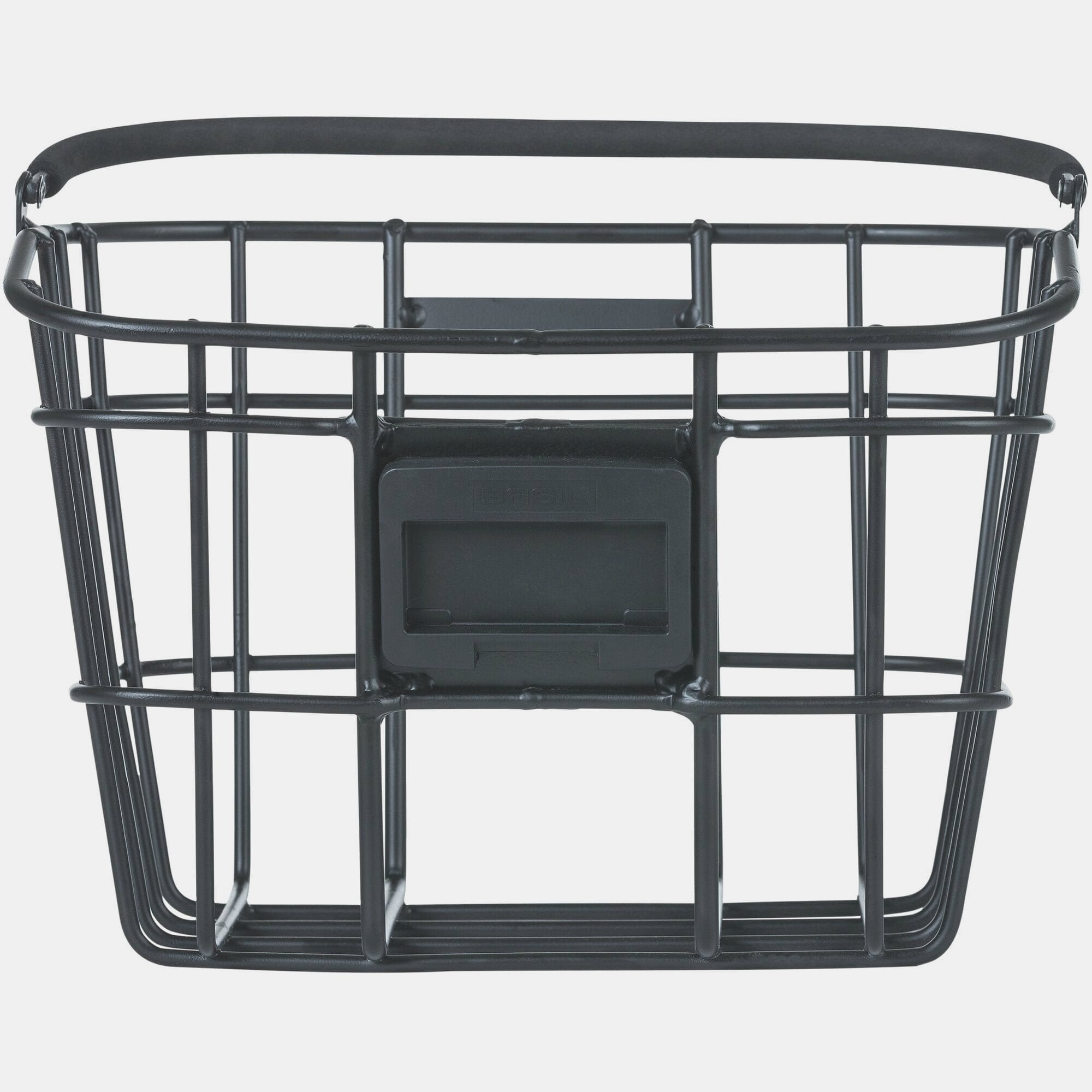 Basil Panniers & Bags - Bremen Alu KF front basket matt black