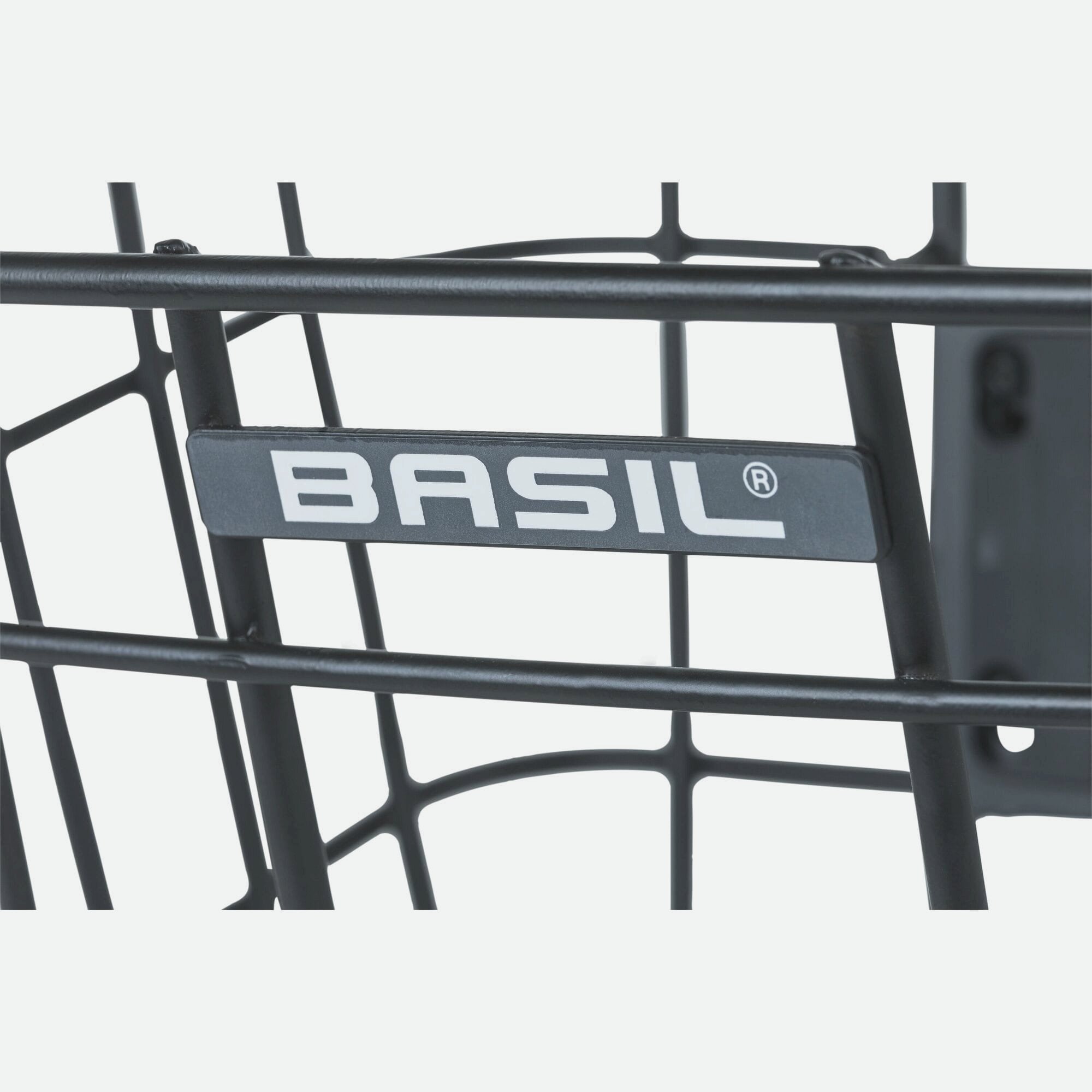 Basil Panniers & Bags - Bremen Alu KF front basket matt black
