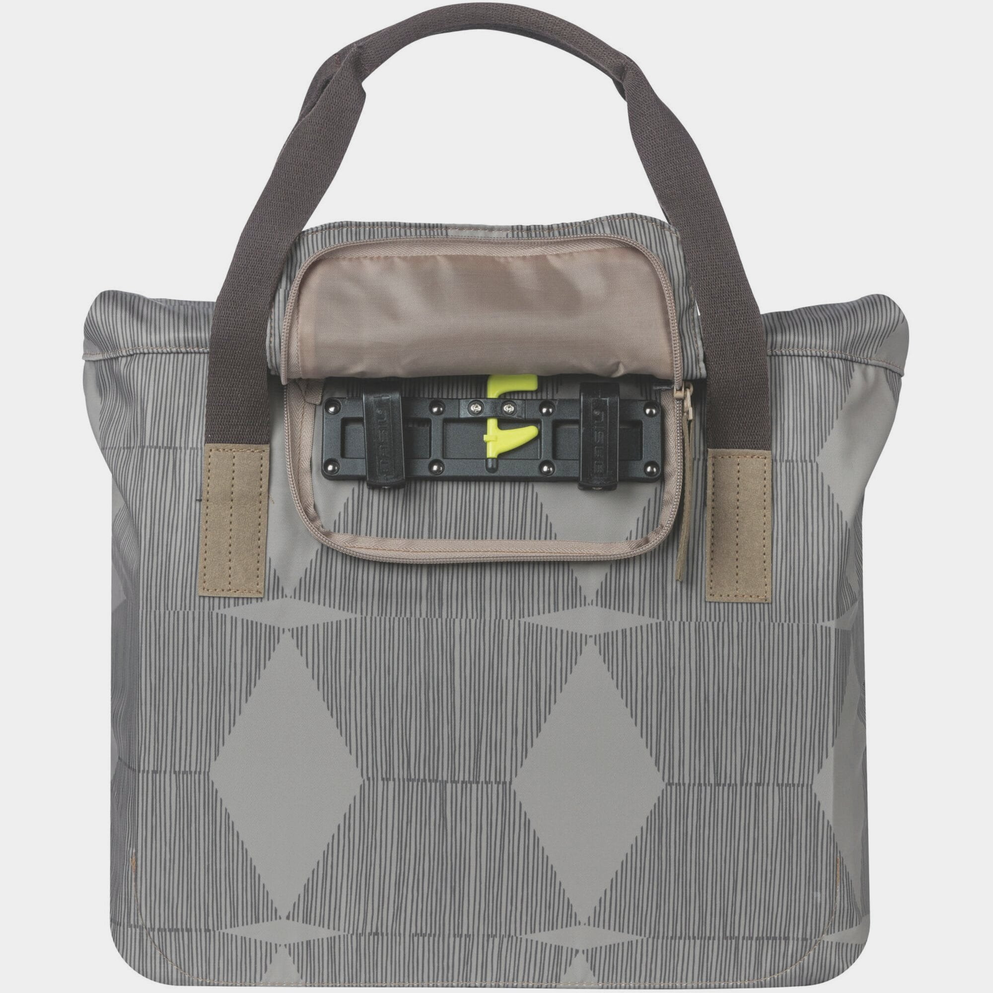 Basil Panniers & Bags - Elegance bicycle shopper 20-26L chateau taupe