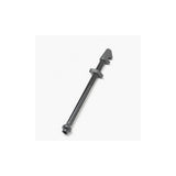 Dt Swiss Lightweight Alu Tubeless Valve For 66-80 Mm Deep Rims - Black Tubeless