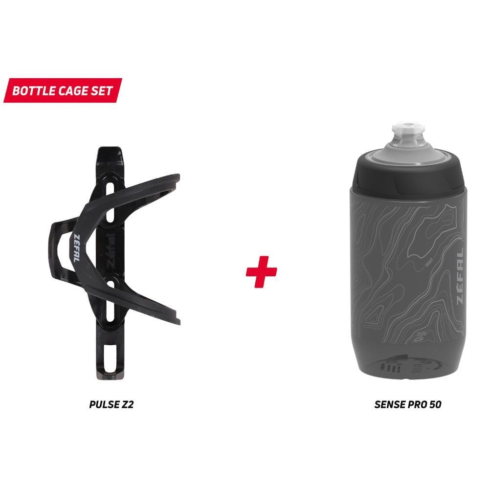 Zefal Cages - Pulse Z2 Cage With Sense Pro Bottle