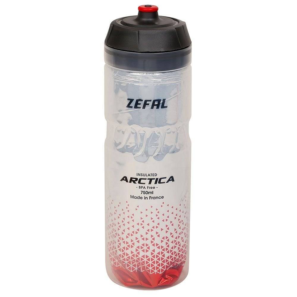 Zefal Arctica 75 insulated cycling water bottle, 750ml with thermal insulation for hot and cold drinks, outdoor accessories.