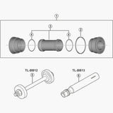 Shimano Smbb91-41A Spacer 2.5Mm Spares & Accessories