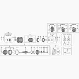 Shimano Spare Sg8R20 Lh Dust Cap Unit