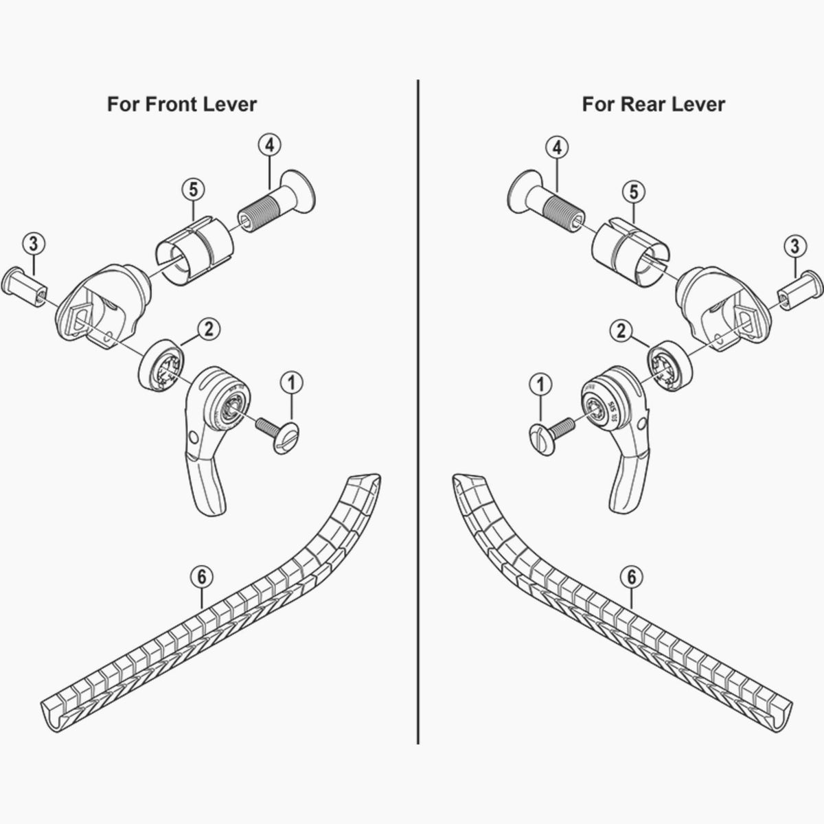 Shimano Sl-Bs79 Lever Fixing Screw M5 X 19 Mm Rear Spares & Accessories