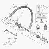 Shimano Wh-M9000-Tl-29 Spoke, 298 Mm With Spherical Washer