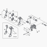 Shimano Rd-4700 Cable Fixing Bolt With Plate Spares & Accessories