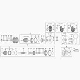 Shimano Sg-S7051-8 Internal Assembly, 187 Mm