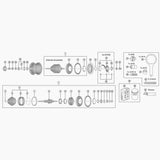 Shimano Sg-S7001-8 Internal Assembly, 187 Mm