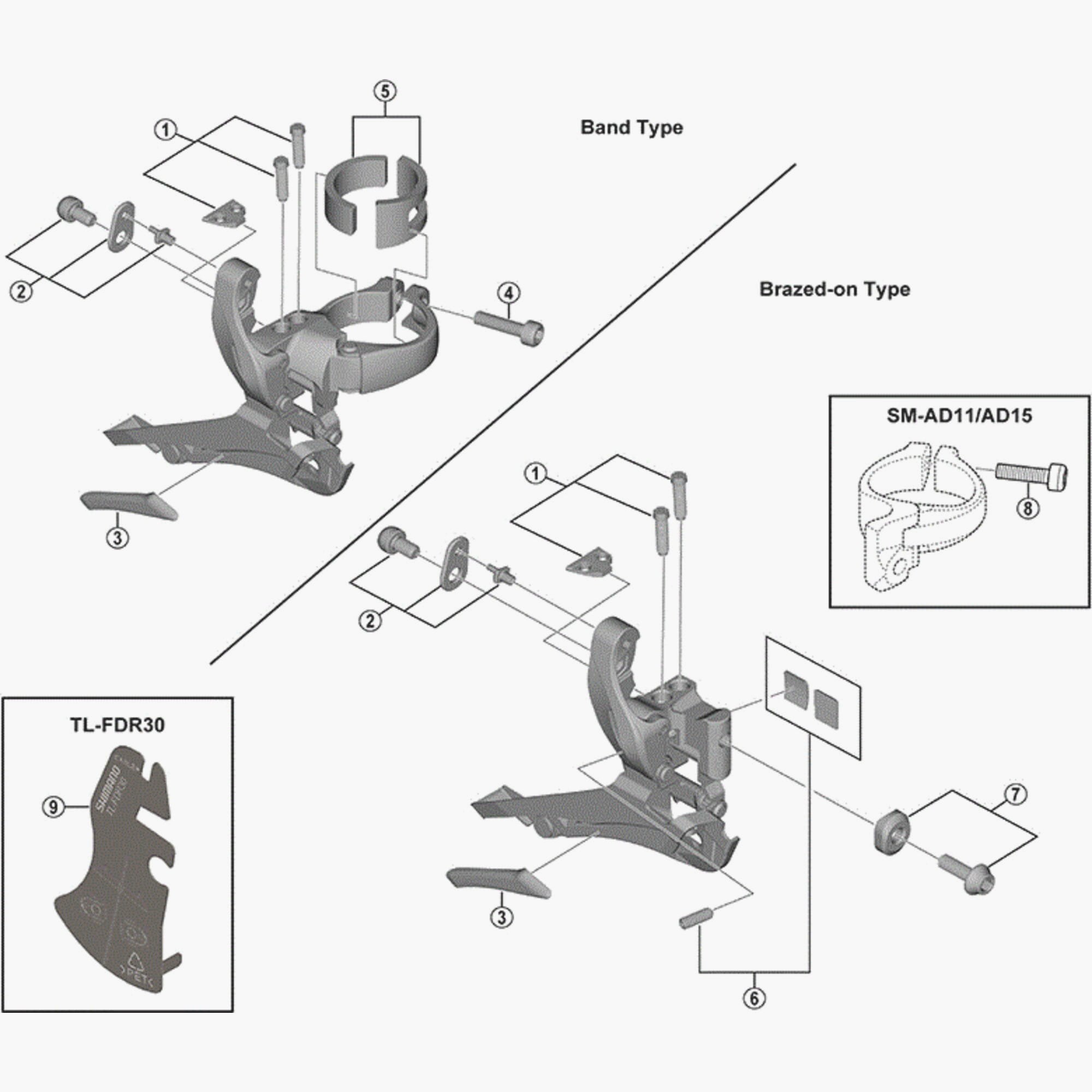 Shimano Fd-R3000 Skid Plate Spares & Accessories