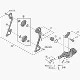 Shimano Rd-T8000 Outer Plate Assembly Spares & Accessories