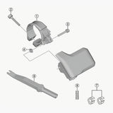 Shimano Sc-Mt800 Stay A 31.8 Mm Spares & Accessories
