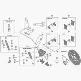 Shimano Sm-Rt900 Lock Ring And Washer Spares & Accessories