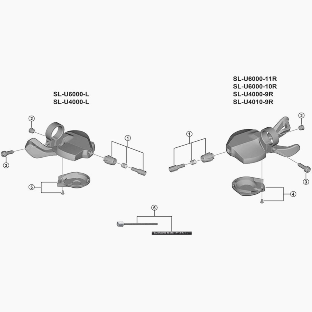 Shimano Sl-M570 Inner Hole Cap Spares & Accessories