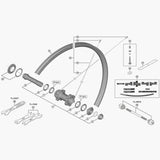 Shimano Wh-Mt600-Tl-F15-29 Complete Hub Axle, 100 Mm