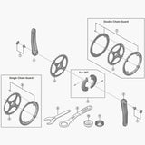 Shimano Fc-E5000 Crank Arm Fixing Bolt E-Bike Spares