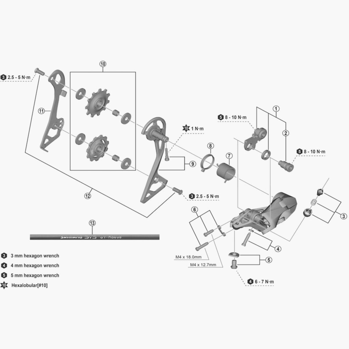 Shimano Rd-R7000 Inner Plate Gs Spares & Accessories
