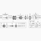 Shimano Sg-C7000-5R5V Internal Assembly Axle Length, 187 Mm