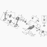 Shimano Rd-M7100 Outer Plate Assembly Sgs Spares & Accessories