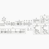 Shimano Sg3C41 B/Retainer L Hub Spares