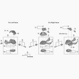 Shimano Slm5100-I Rh Bracket Unit Spares & Accessories