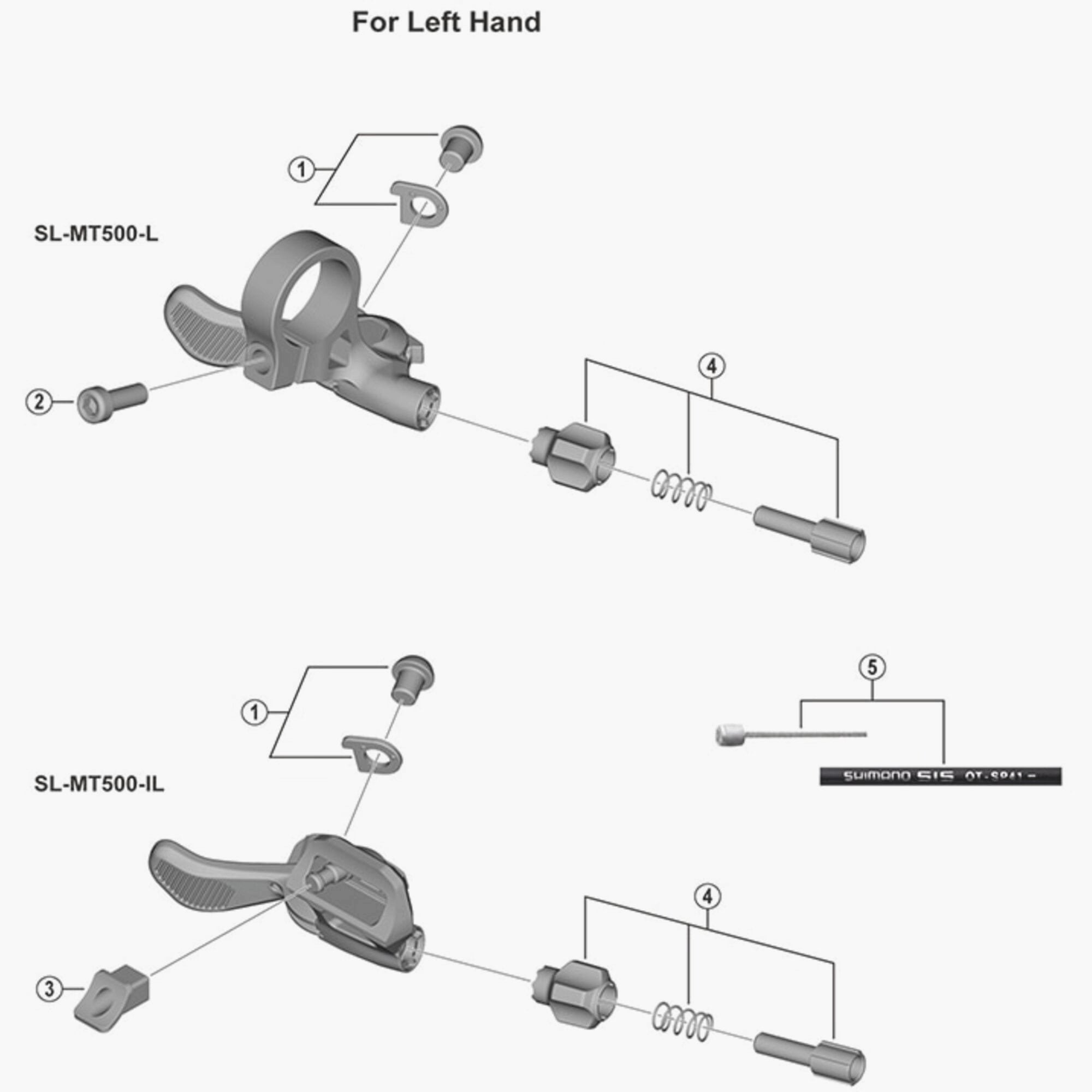 Shimano Slmt500 Cable Adjust Bolt Unit Spares & Accessories