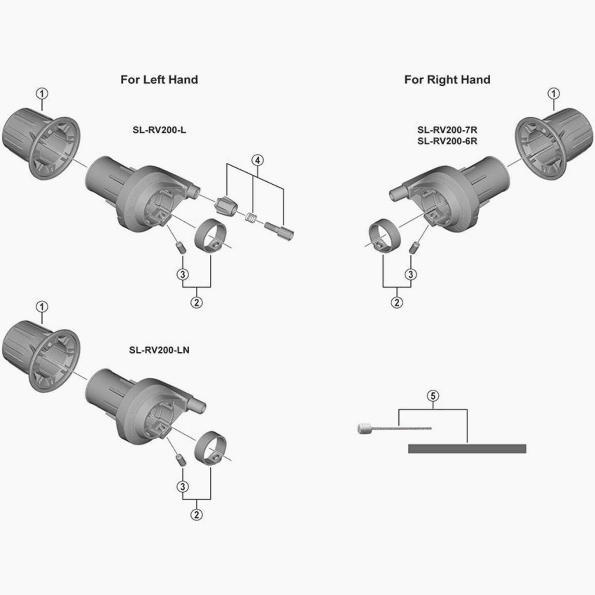 Shimano Slrv200 Grip Spares & Accessories