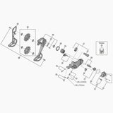 Shimano Rd-M8130-Sgs P-Cover Unit Spares & Accessories