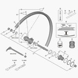 Shimano Wh-M8100-Tl Right Hand Spoke 277 Mm Wheel Spares